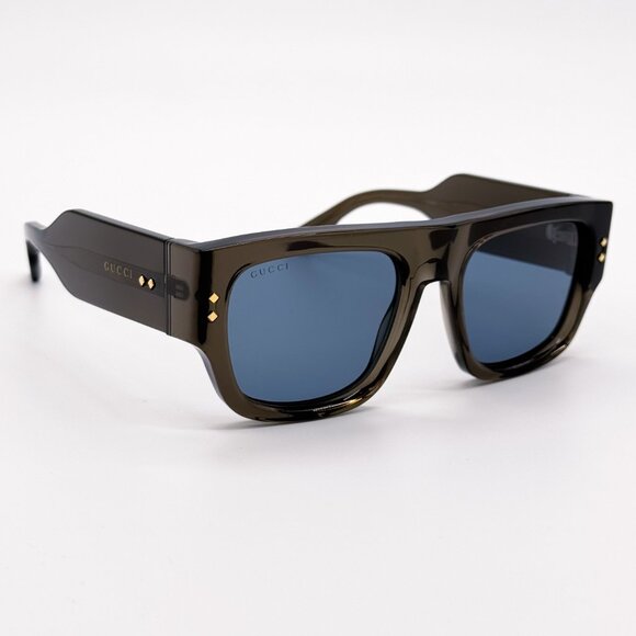 NEW AUTHENTIC GG1262S 003 GUCCI UNISEX SHIELD SUNGLASSES - Picture 5 of 14